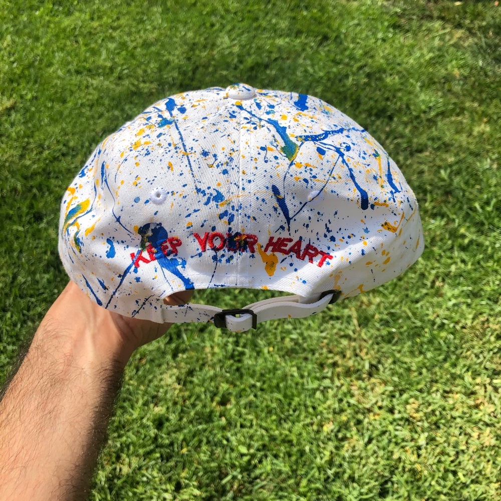 🌀SOLD🌀 1/1 Ten Stacks “Remix” Paint Splatter Hat - Picture 3 of 4